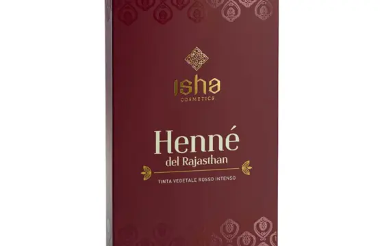 Isha Cosmetics Tinte Vegetal Natural Henné Rajasthan 100% Puro 100g